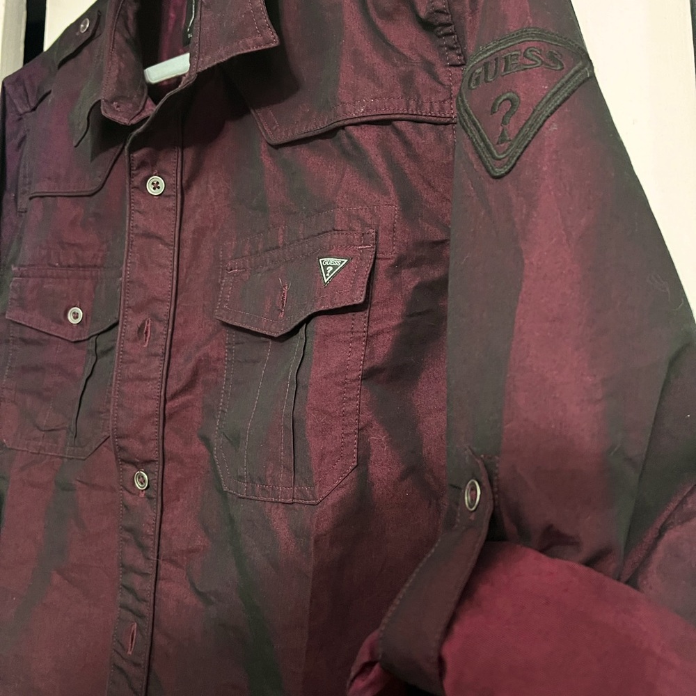 Guess dress shirt. Large button down shirt.
